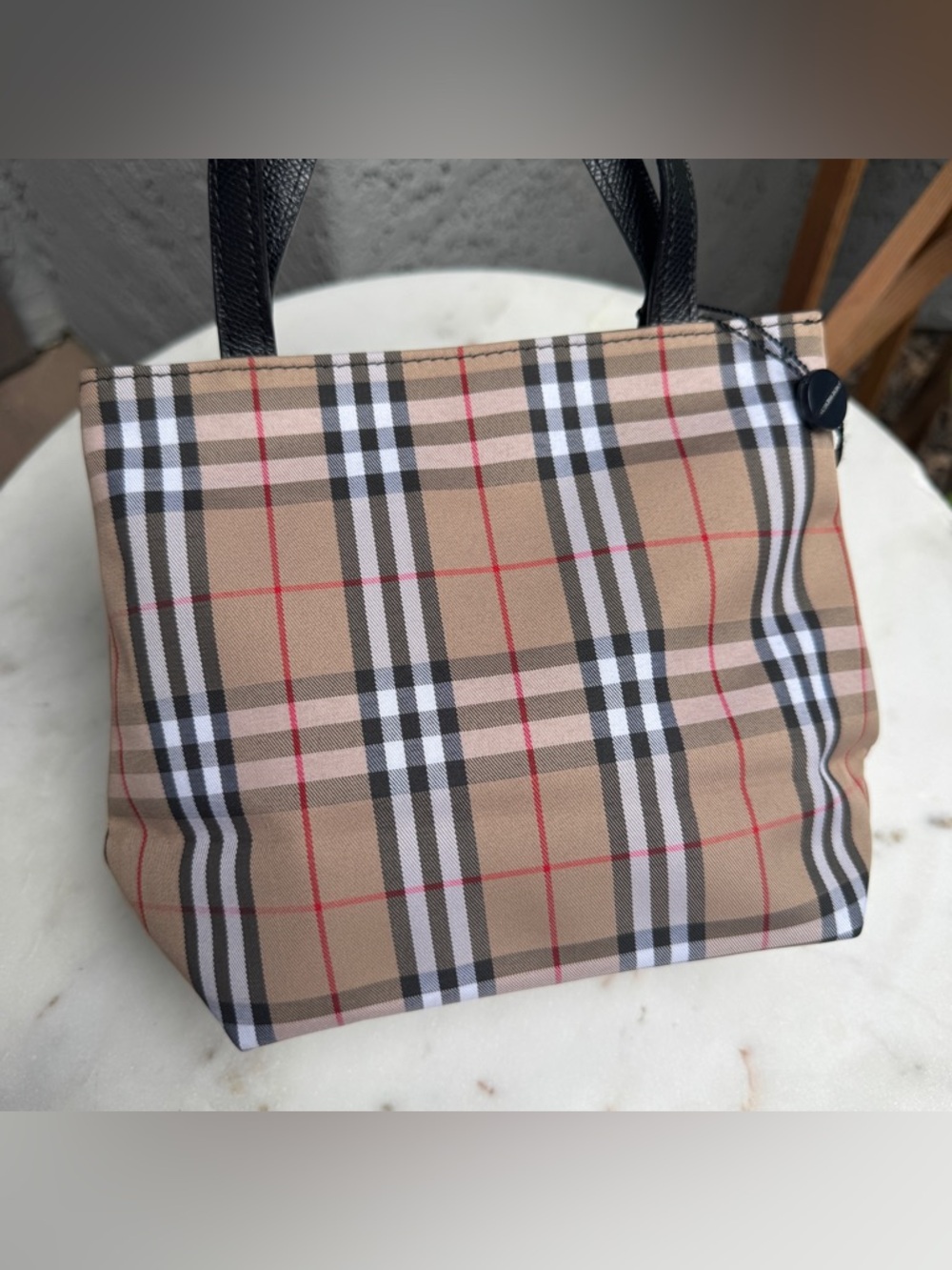 Burberry London Nova Check Handbag - Picture 5 of 15